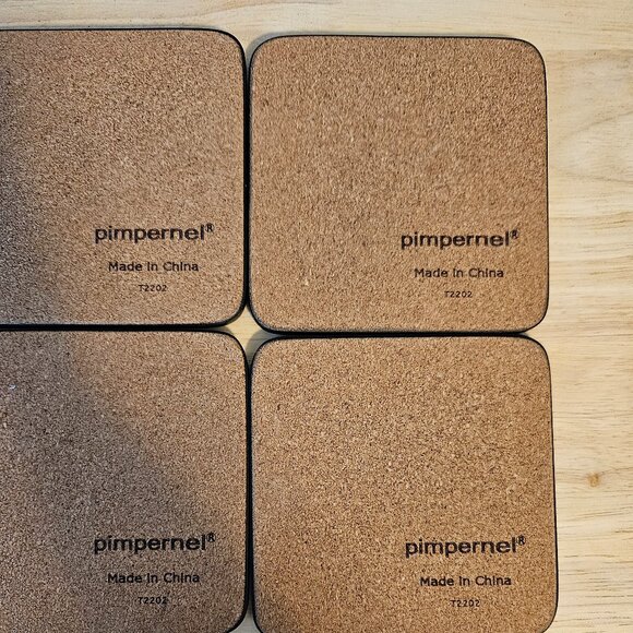 Christmas Holiday coasters, wine toppers and 2 sets of cheese spreaders - Picture 8 of 8